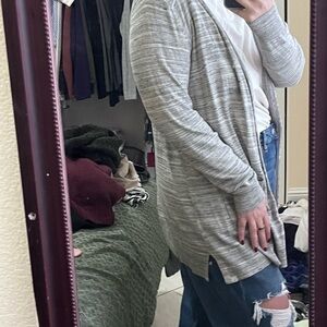 Eddie Bauer Heather Gray Women's Cardigan